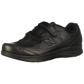 New Balance Mens 577 V1 Hook And Loop Walking Shoe, Black, 105 Us