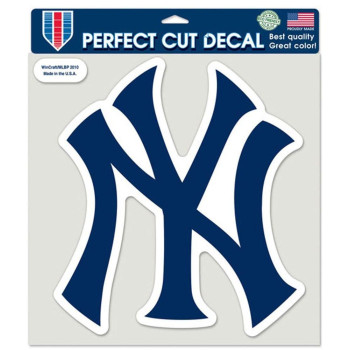 Wincraft Mlb New York Yankees Ny Color Die-Cut Decal 8X8 Team Color