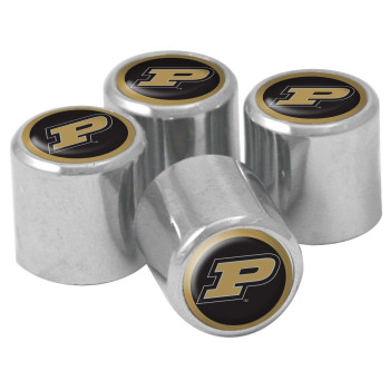 Ncaa Purdue Boilermakers Metal Tire Valve Stem Caps, 4-Pack