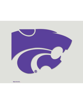 Ncaa Kansas State Wildcats Die-Cut Color Decal 8X8 Team Color