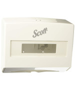 Scott Scottfold Compact Paper Towel Dispenser (09214), Small Towel Dispenser, White