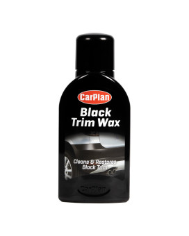 Carplan Btw375 Trim Wax, Black