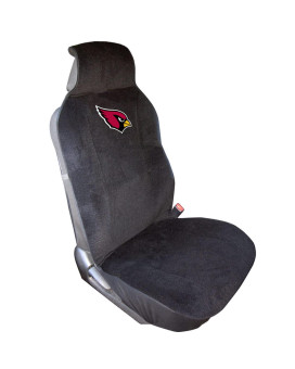 Fremont Die Nfl Arizona Cardinals Car Seat Cover Standard Blackteam Colors