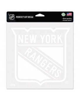 Wincraft Nhl New York Rangers Wcr29633014 Perfect Cut Decals, 8 X 8