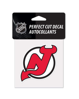 Nhl New Jersey Devils Perfect Cut Color Decal 8 X 8