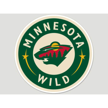 Wincraft Nhl Minnesota Wild 87579010 Perfect Cut Color Decal 8 X 8 Black