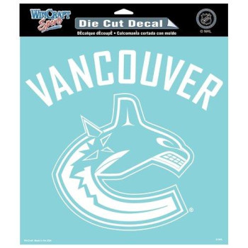 Wincraft Nhl Vancouver Canucks Wcr29619071 Perfect Cut Decals 8 X 8