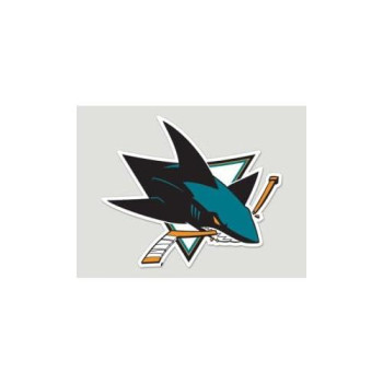 Nhl San Jose Sharks Die-Cut Color Decal, 8X8, Team Color