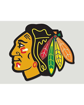 Wincraft Nhl Chicago Blackhawks Die-Cut Color Decal, 8"X8", Team Color