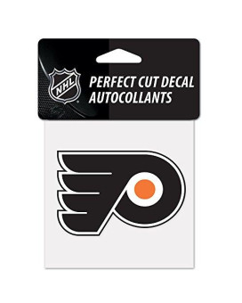 Wincraft Nhl Philadelphia Flyers Perfect Cut Color Decal, 4 X 4