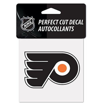 Wincraft Nhl Philadelphia Flyers Perfect Cut Color Decal, 4 X 4