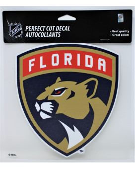 Wincraft Nhl Florida Panthers Perfect Cut Color Decal 8 X 8