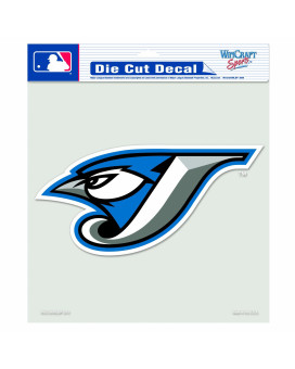 Mlb Toronto Blue Jays 8-By-8 Inch Diecut Colored Decal