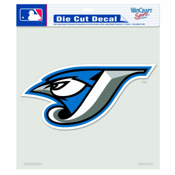 Mlb Toronto Blue Jays 8-By-8 Inch Diecut Colored Decal