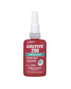 Loctite 29031 290 Green Wicking Grade Threadlockers, 169 Oz, 50 Ml