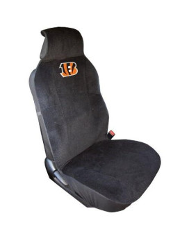 Fremont Die Nfl Cincinnati Bengals Car Seat Cover, Standard, Black/Team Colors