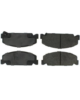 Stoptech 309.02730 Sport Brake Pads With Shims And Hardware , Black