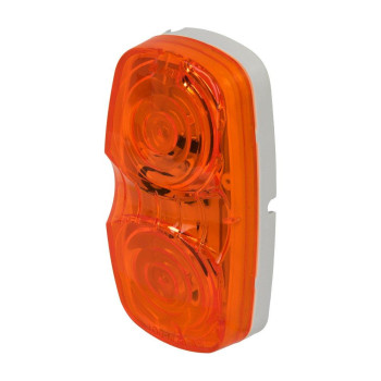 Blazer C539A LED Bullseye Clearance / Side Marker Light, Amber