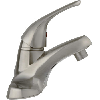 Dura Faucet DF-NML110-SN RV Single Lever Bathroom Faucet (Brushed Satin Nickel)