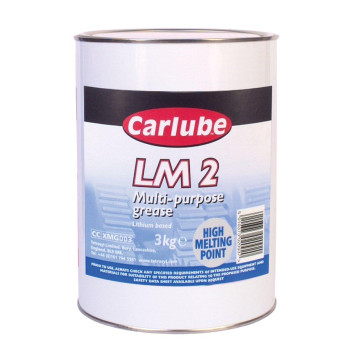 Carlube Xmg003 Lm2 Lithium Multi-Purpose Grease 3Kg