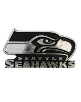 Promark Nfl Seattle Seahawks Chrome Emblem, Green, Standard, One Size