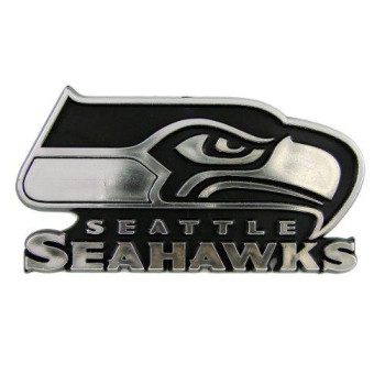 Promark Nfl Seattle Seahawks Chrome Emblem, Green, Standard, One Size