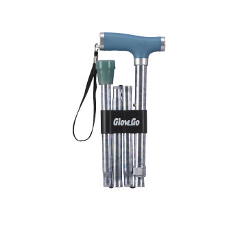 Drive Medical Folding Canes with Glow Grip Handle, Celebration