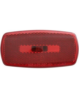 Optronics (Mc-32Rbp) Red Rectangular Reflector Clearance Marker Light