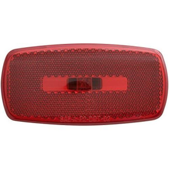 Optronics (Mc-32Rbp) Red Rectangular Reflector Clearance Marker Light