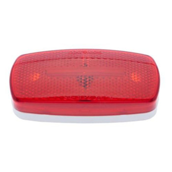 Optronics (Mc-32Rbp) Red Rectangular Reflector Clearance Marker Light