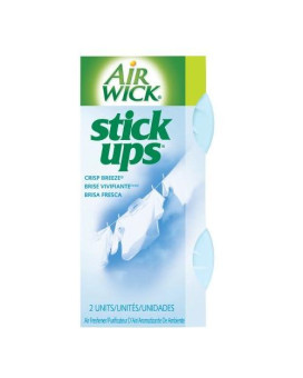Air Wick Stick Ups, Crisp Breeze, 2-Count (Pack Of 12)