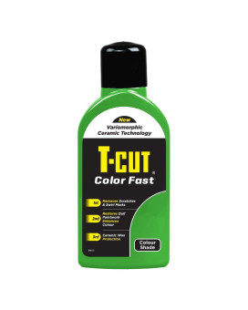 T-Cut Dark Green Scratch Remover, Color Fast Paintwork Restorer Car Polish, 13 Colors Available, 17 Fl Oz