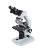 Amscope B100B-Ms Compound Binocular Microscope, 40X-2000X Magnification, Brightfield, Tungsten Illumination, Abbe Condenser, Mechanical Stage
