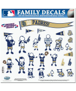 Mlb San Diego Padres Large Family Decal Set