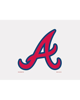 Mlb Atlanta Braves Perfect Cut Color Decal, 4" X 4"