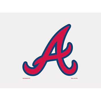 Mlb Atlanta Braves Perfect Cut Color Decal, 4" X 4"