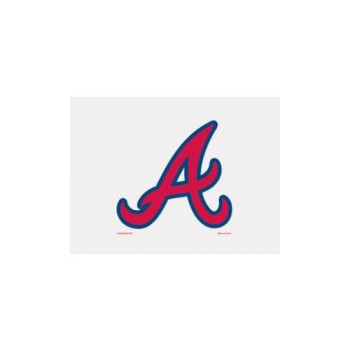 Mlb Atlanta Braves Perfect Cut Color Decal, 4" X 4"