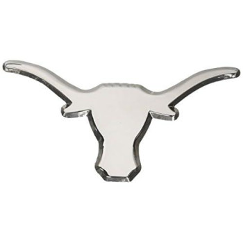 Elektroplate University Of Texas Longhorn 3D Chrome Metal Auto Emblem