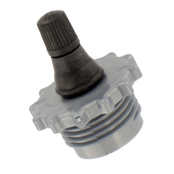 Valterra P23508Vp Gray Rv Blow-Out Plug With Shrader Valve