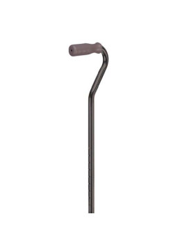 Drive Medical Foam Grip Four Point Cane, Black