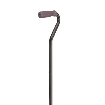 Drive Medical Foam Grip Four Point Cane, Black