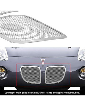 Aps Compatible With 06-08 Pontiac Solstice Stainless Mesh Grille Insert P75545T