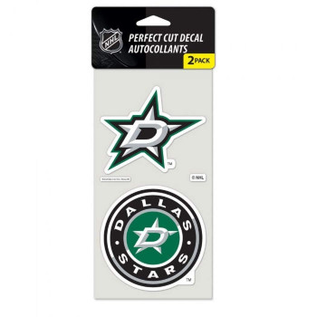 Wincraft Nhl Dallas Stars Perfect Cut Decal (Set Of 2) 4 X 4