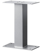 Salsbury Industries 4395SLV Standard Pedestal, Silver, 16 in. H