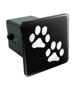 Graphics and More Paw Prints Tow Trailer Hitch Cover Plug Insert 2"