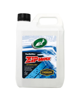 Turtle Wax 52820 Zip Wax Zip Wax Super Concentrated Car Wash Shampoo & Wax 1 Litre