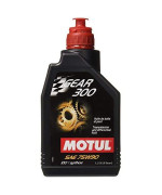 Motul 105777 Gear300 75W90 Synthetic Fluid 1 L