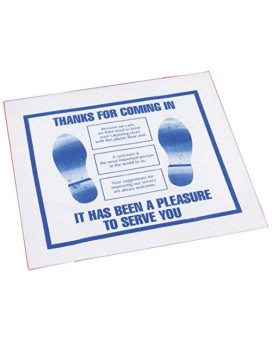 John Dow Industries Fm-3-H Plastic Disposable Floor Mat (Roll500)