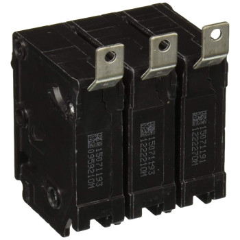 Siemens B340 40-Amp Three Pole 240-Volt 10KAIC Bolt in Breaker, Black