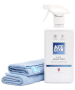 Autoglym Rapid Aqua Wax, 500Ml - Complete Car Wax Kit Made To Protect All Exterior Surfaces Including Car Paint, Rubber And Glass